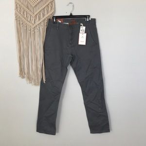 Dockers Grey Alpha Khaki Slim NWT